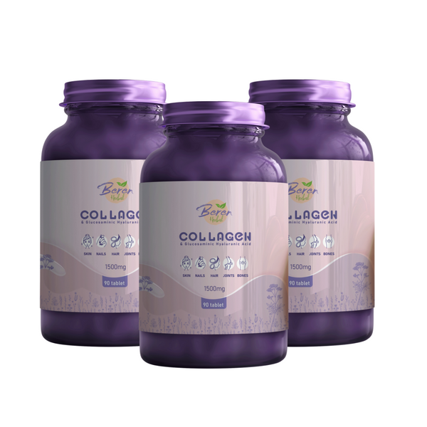 Collagen Tablet Herbal - 90 Tablet - 3 Packs
