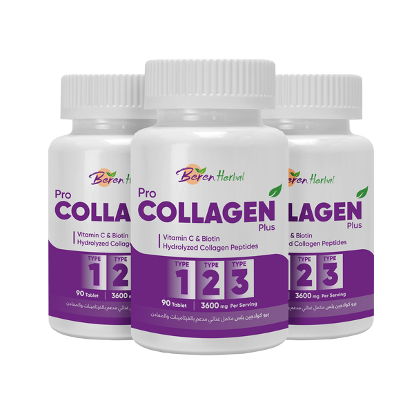 Collagen Tablet Herbal - 90 Tablet - 3 Packs